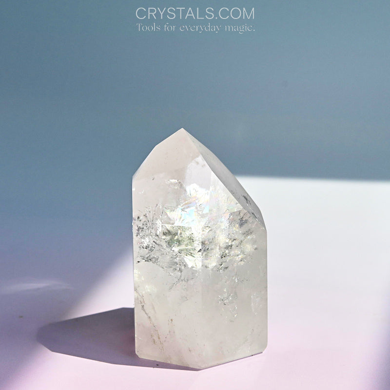 Clear Quartz Tower