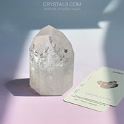 Clear Quartz Tower
