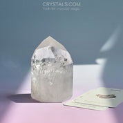 Clear Quartz Tower