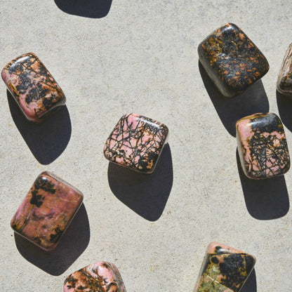 Rhodonite Tumbled