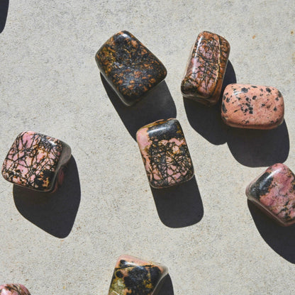 Rhodonite Tumbled