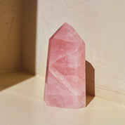 rose quartz crystal