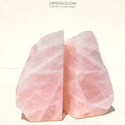 rose quartz crystal bookened