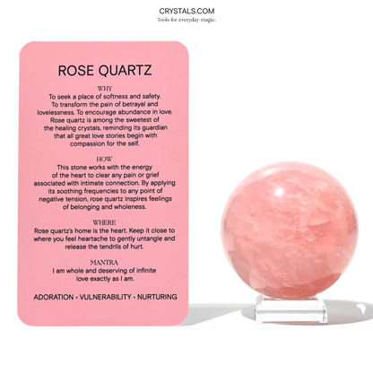 rose quartz crystal benefits