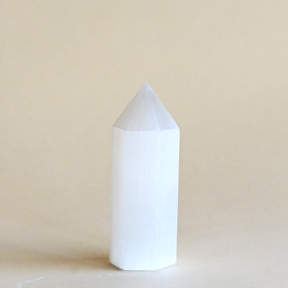 selenite crystal tower