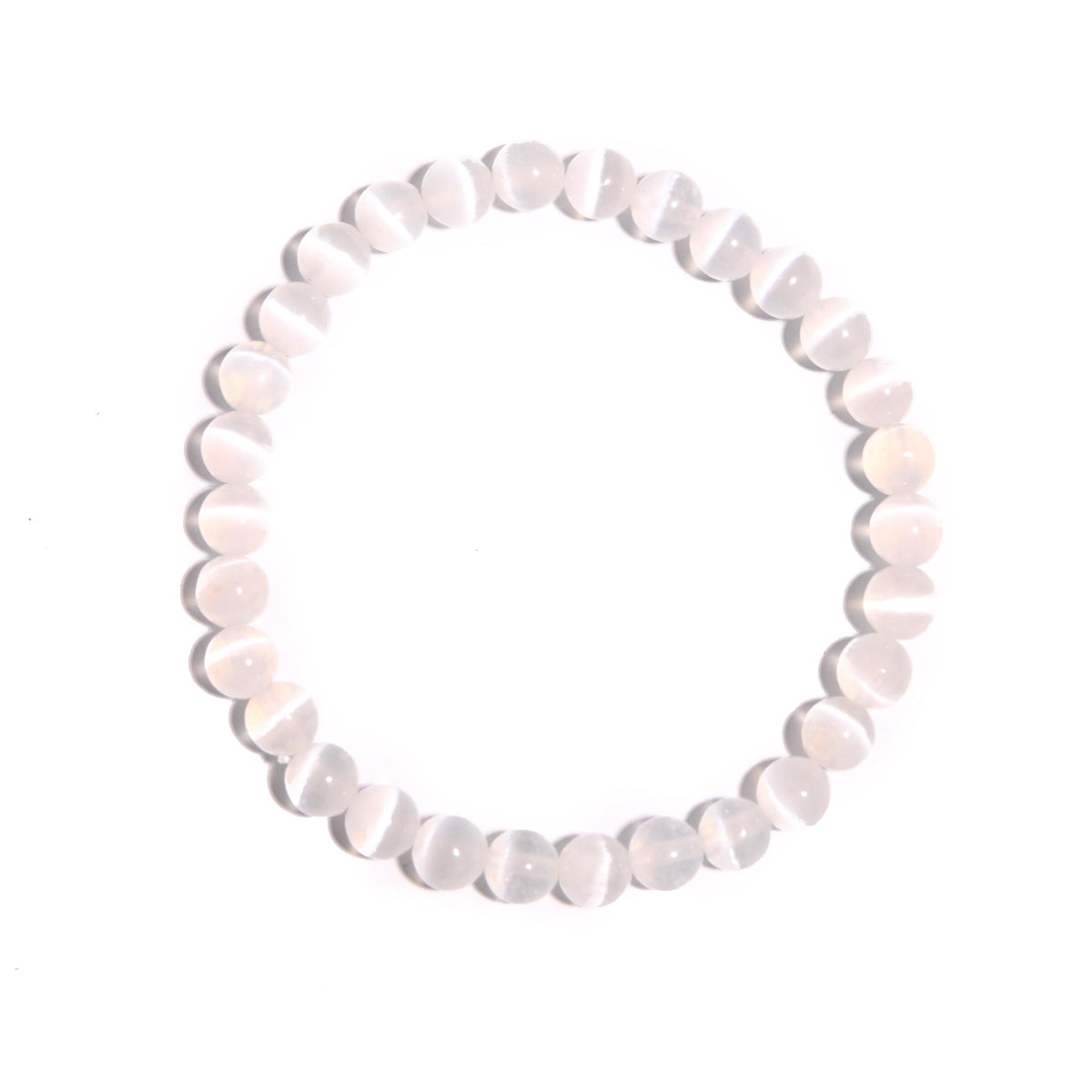 Selenite crystal bracelet
