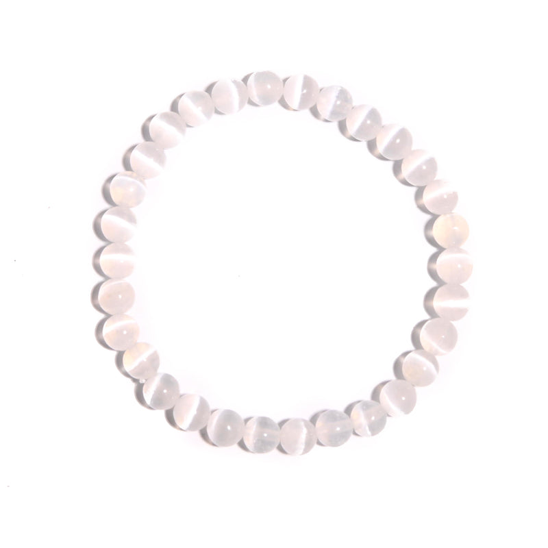 Selenite crystal bracelet