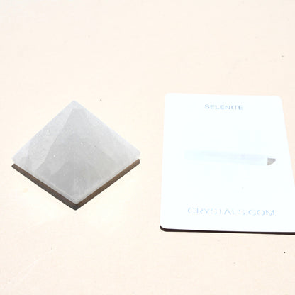 Selenite Pyramid