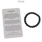 shungite crystal bracelet for sale