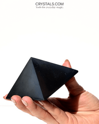 Shungite Pyramid - Large - 3 inch