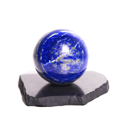 shungite crystal sphere stand