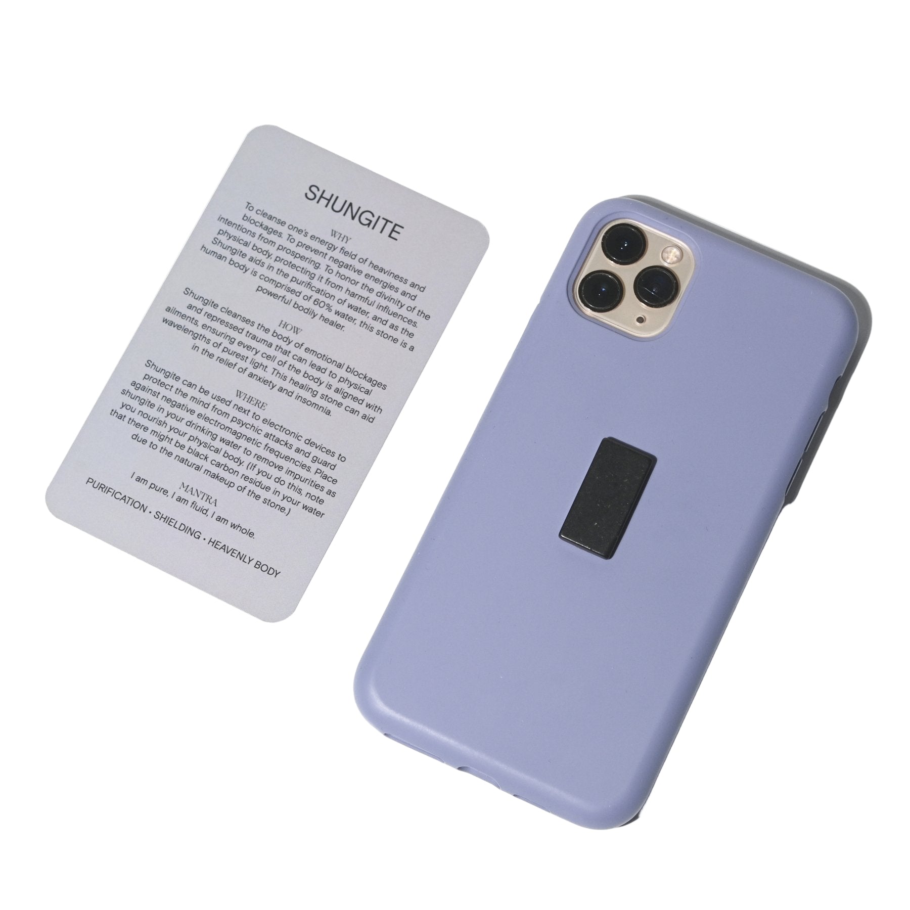 Shungite Cell Phone Plate EMF Protection & Grounding | Authentic Russian Shungite CRYSTALS.COM Shungite Cell Phone Plate EMF Protection & Grounding | Authentic Russian Shungite CRYSTALS.COM