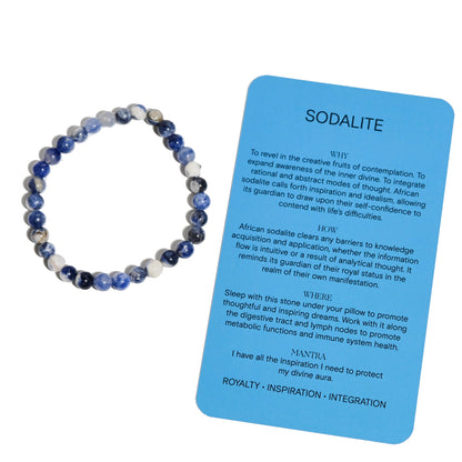 sodalite bracelet 