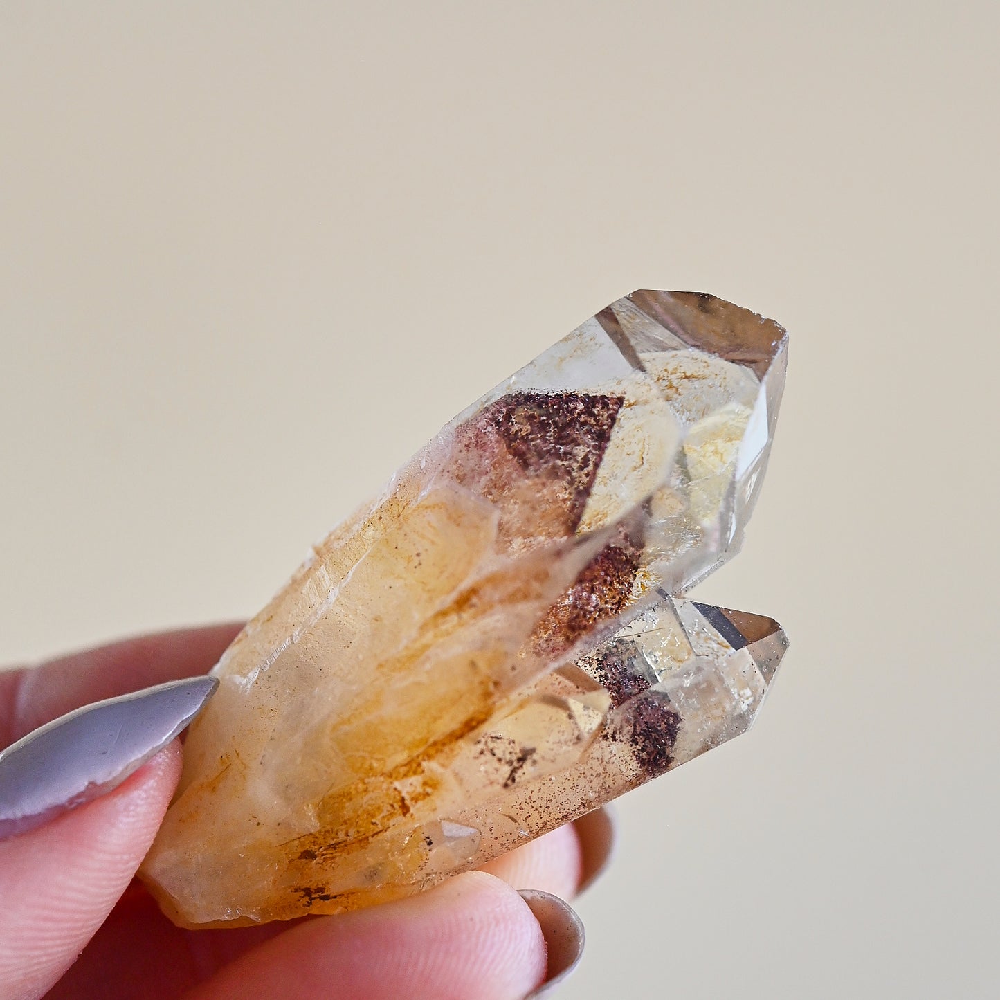 Sunset Phantom Himalayan Quartz Small