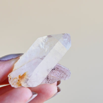 Rare Sunset Phantom Himalayan Quartz Point MD