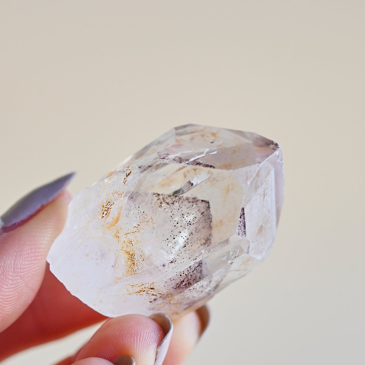 Rare Sunset Phantom Himalayan Quartz Point MD
