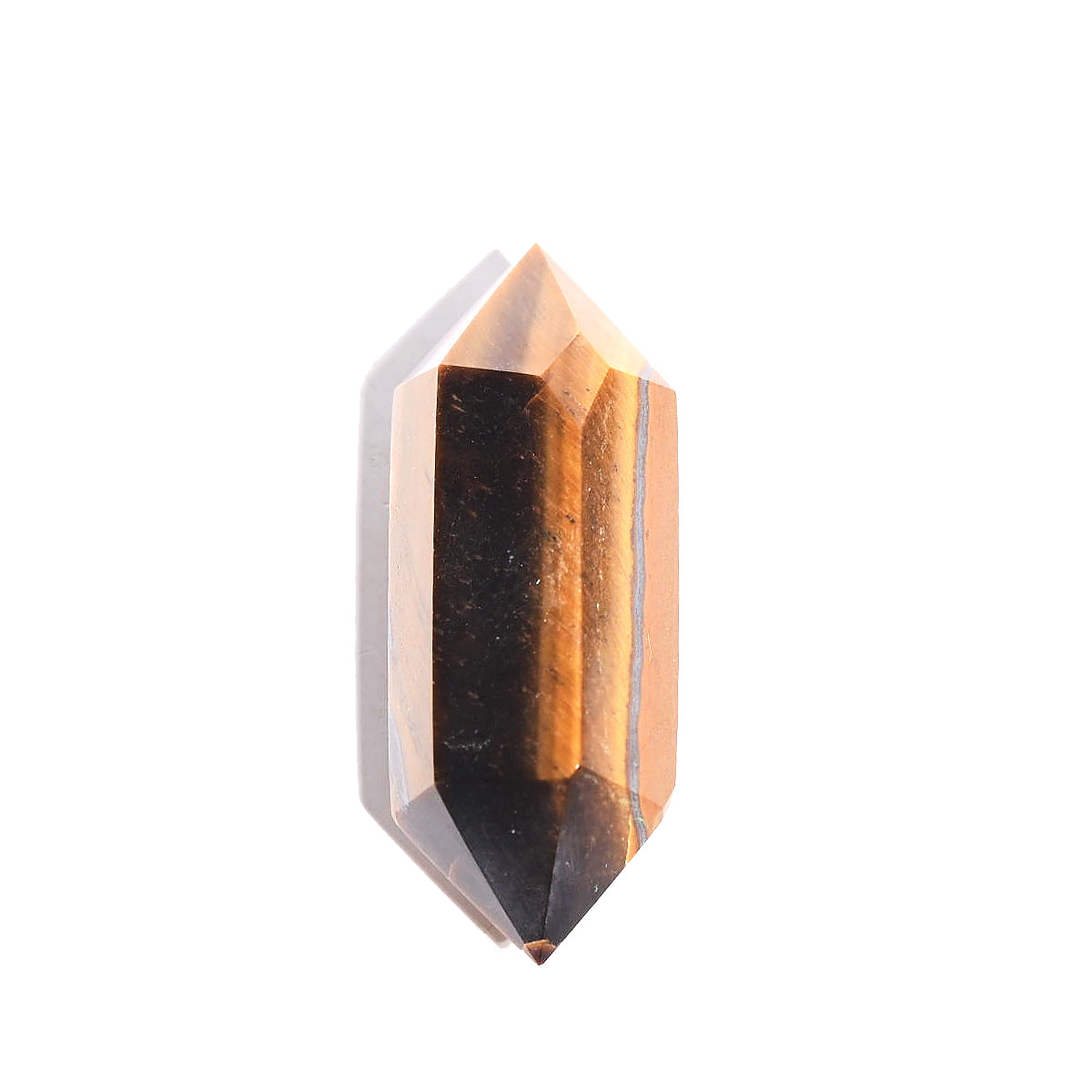 Tiger's Eye Double Terminated point 2 inch