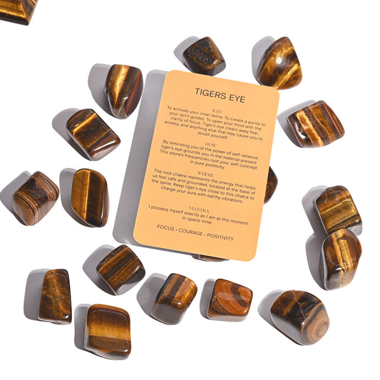 Tiger's eye tumble