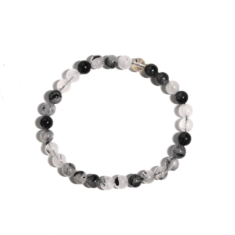 Tourmalinated Quartz Bracelet - AMPLIFY
