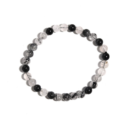 Tourmalinated Quartz Bracelet