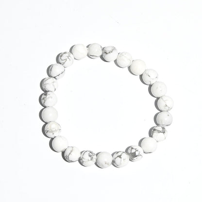 White Howlite Bracelet