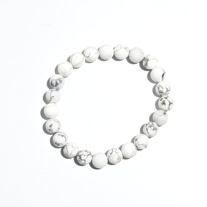 White Howlite Bracelet