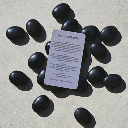 black obsidian crystals for sale