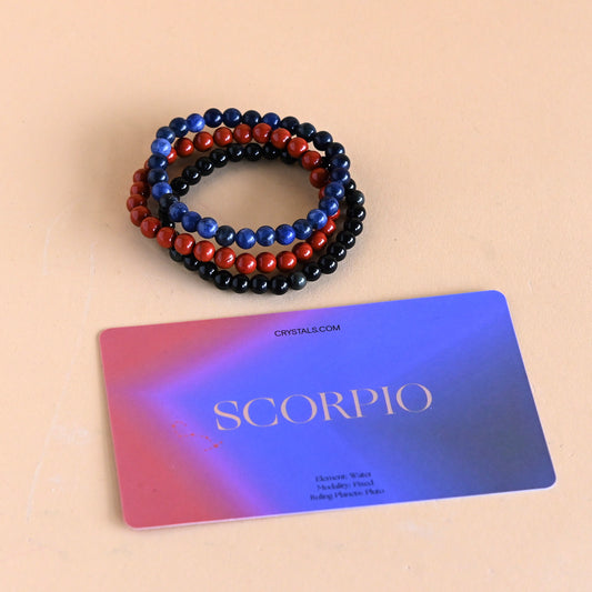 crystals for scorpio bracelets